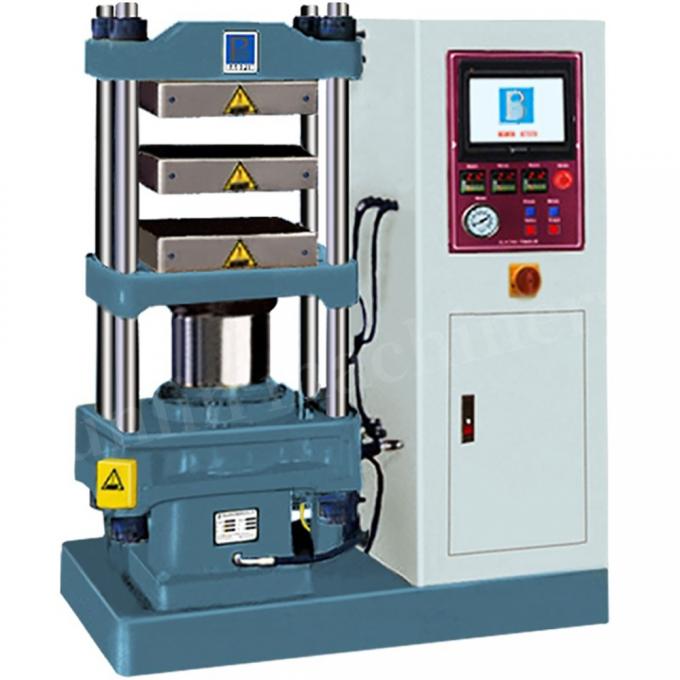 Column نوع Vulcanizing Press operational view