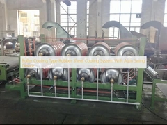 Roller Cooling Type Rubber Sheet Cooling System With Auto Swing Device