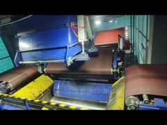 Automatic rubber turning device