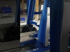 How to lift the rubber compound onto the open mill